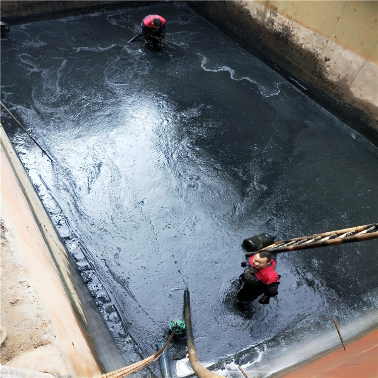 麻城废水池清理