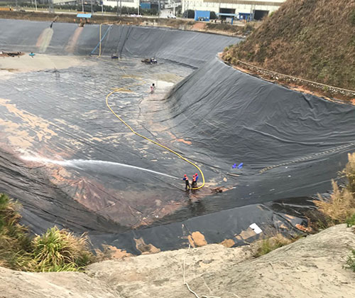 麻城废水池清理