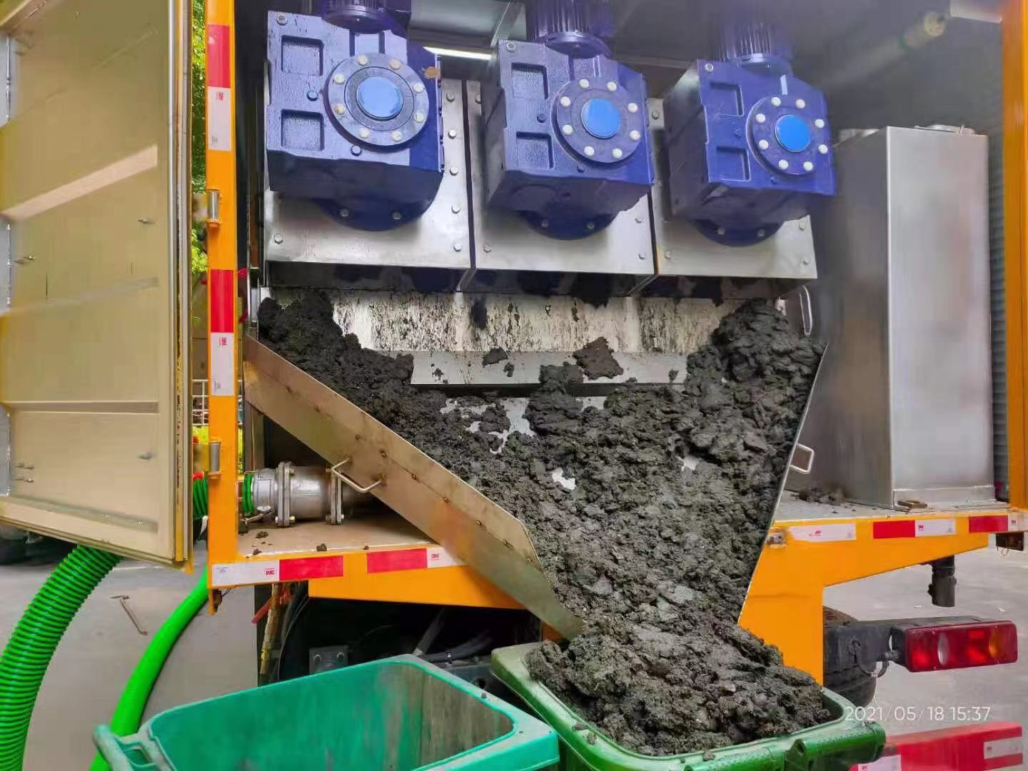 麻城化粪池清掏城市维护站-泥浆净化干湿分离处理